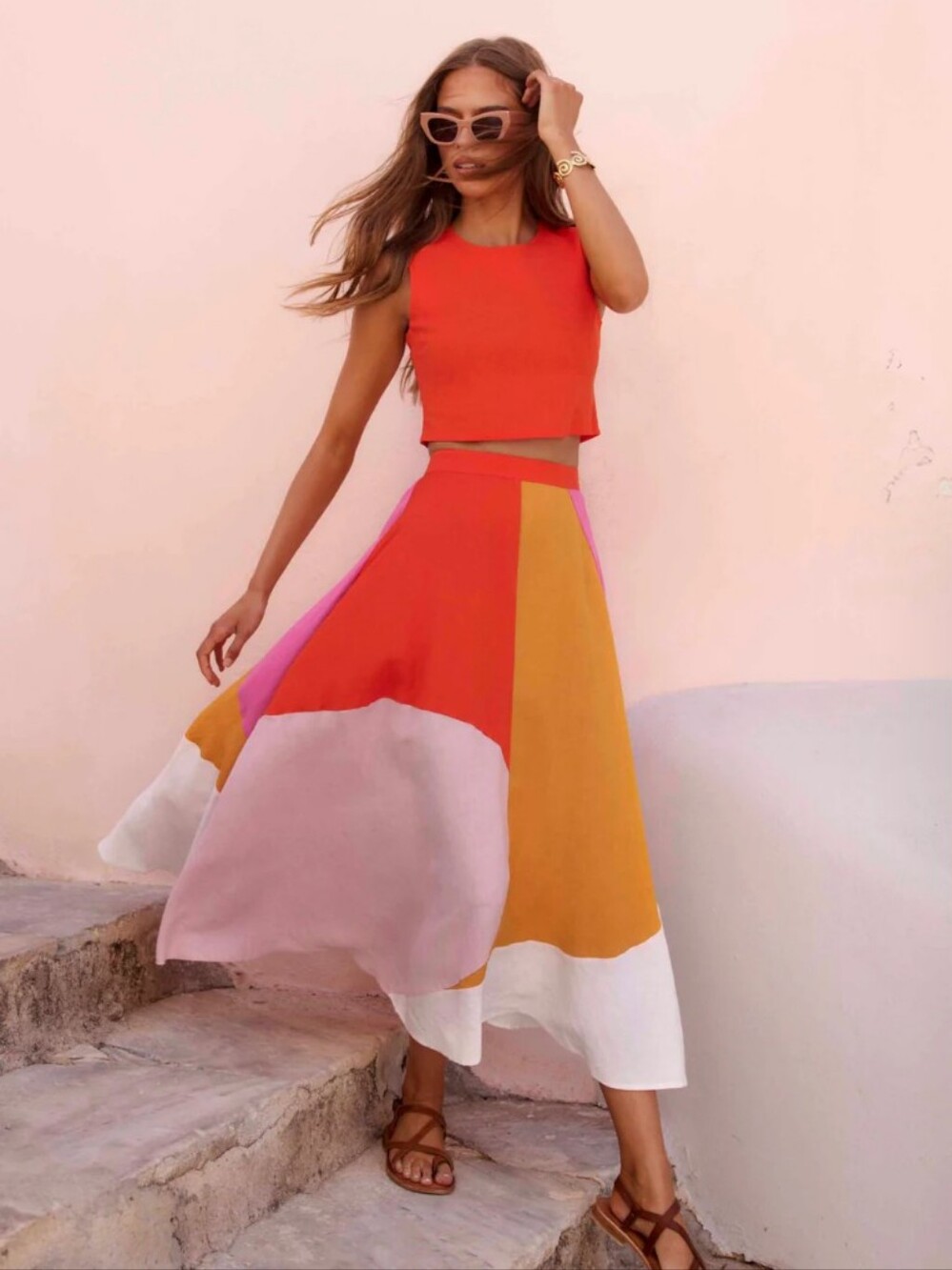 Mister Zimi Isa Sleeveless Top - Spritz